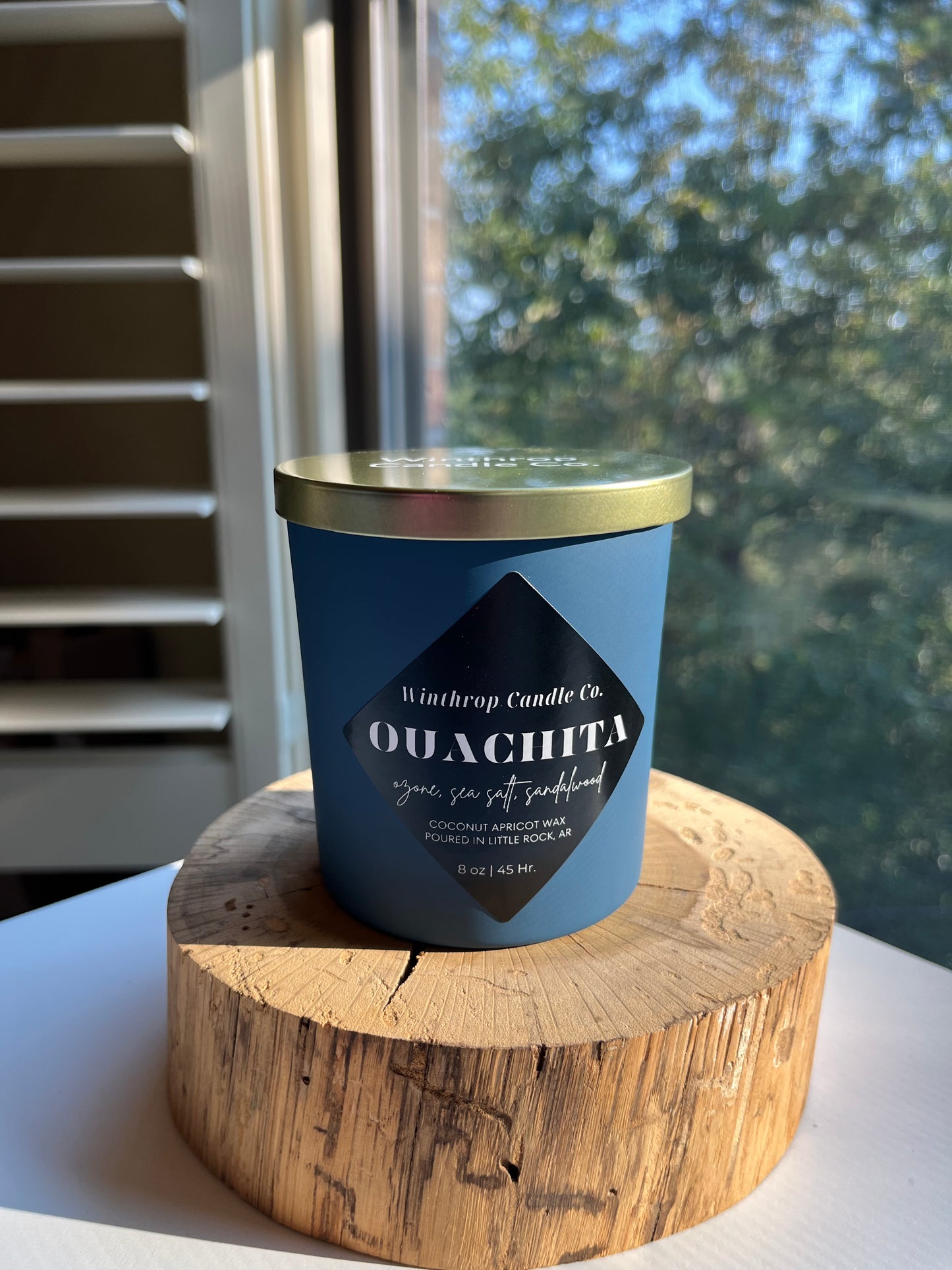 Ouachita - 8.3oz Coconut Apricot Wax Candle