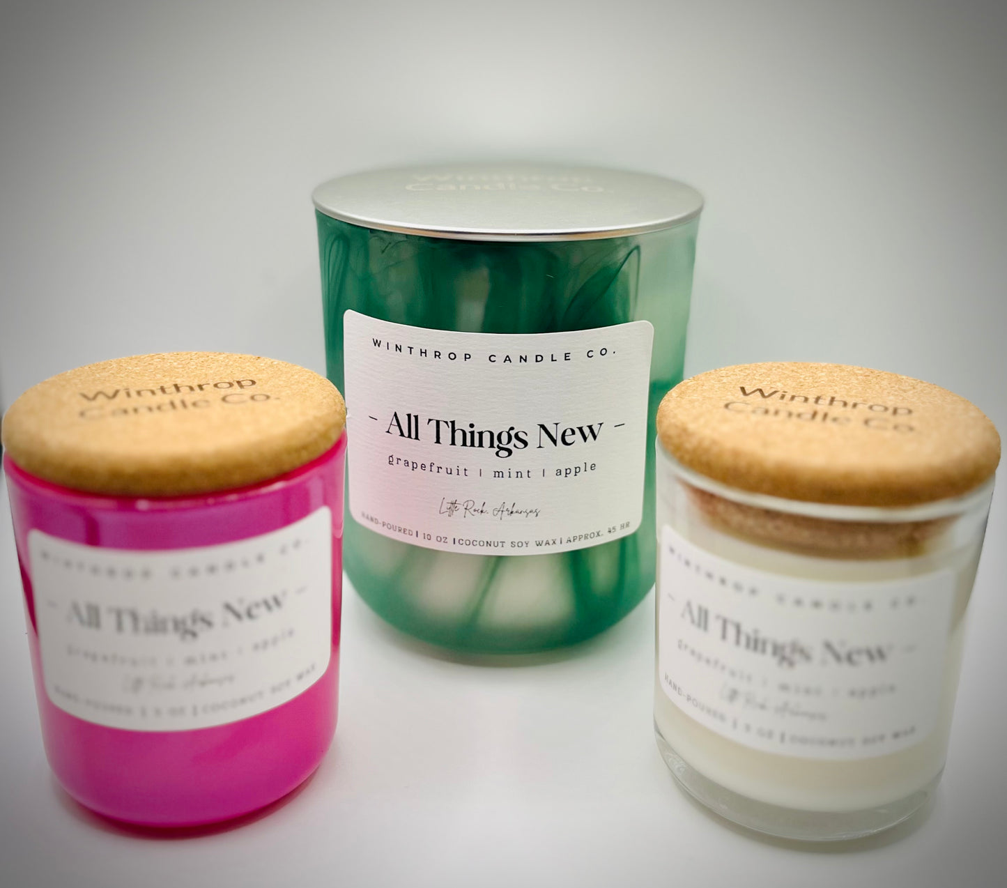 All Things New - 3oz Coconut Soy Candle