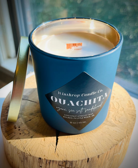 Ouachita - 8.3oz Coconut Apricot Wax Candle