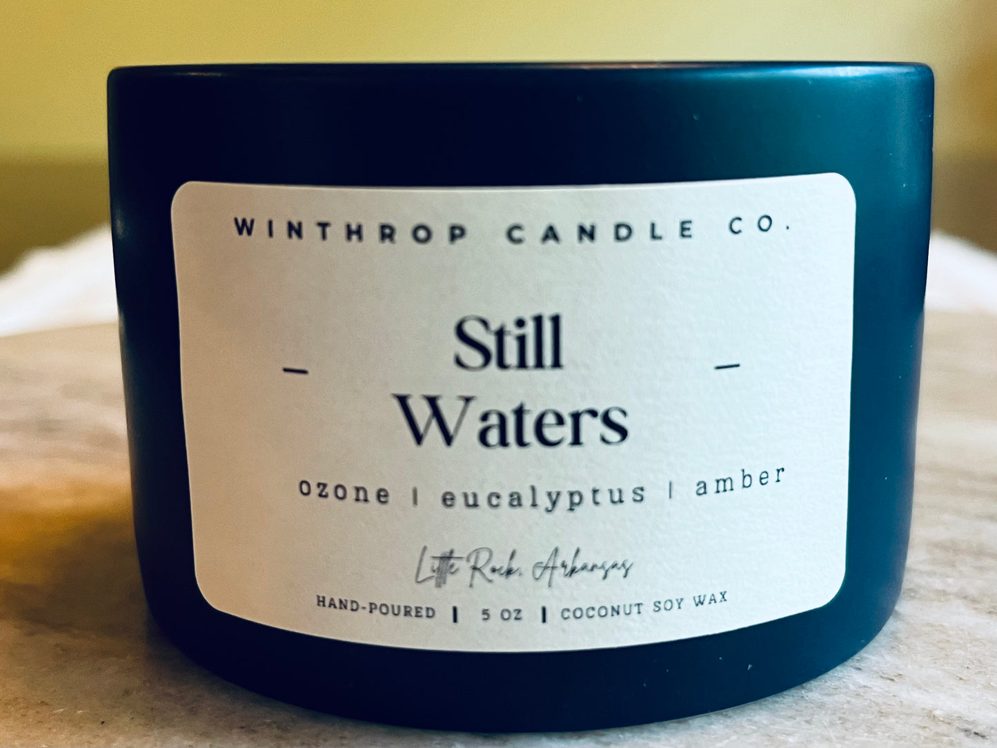 Still Waters - 5oz Coconut Soy Wax Candle