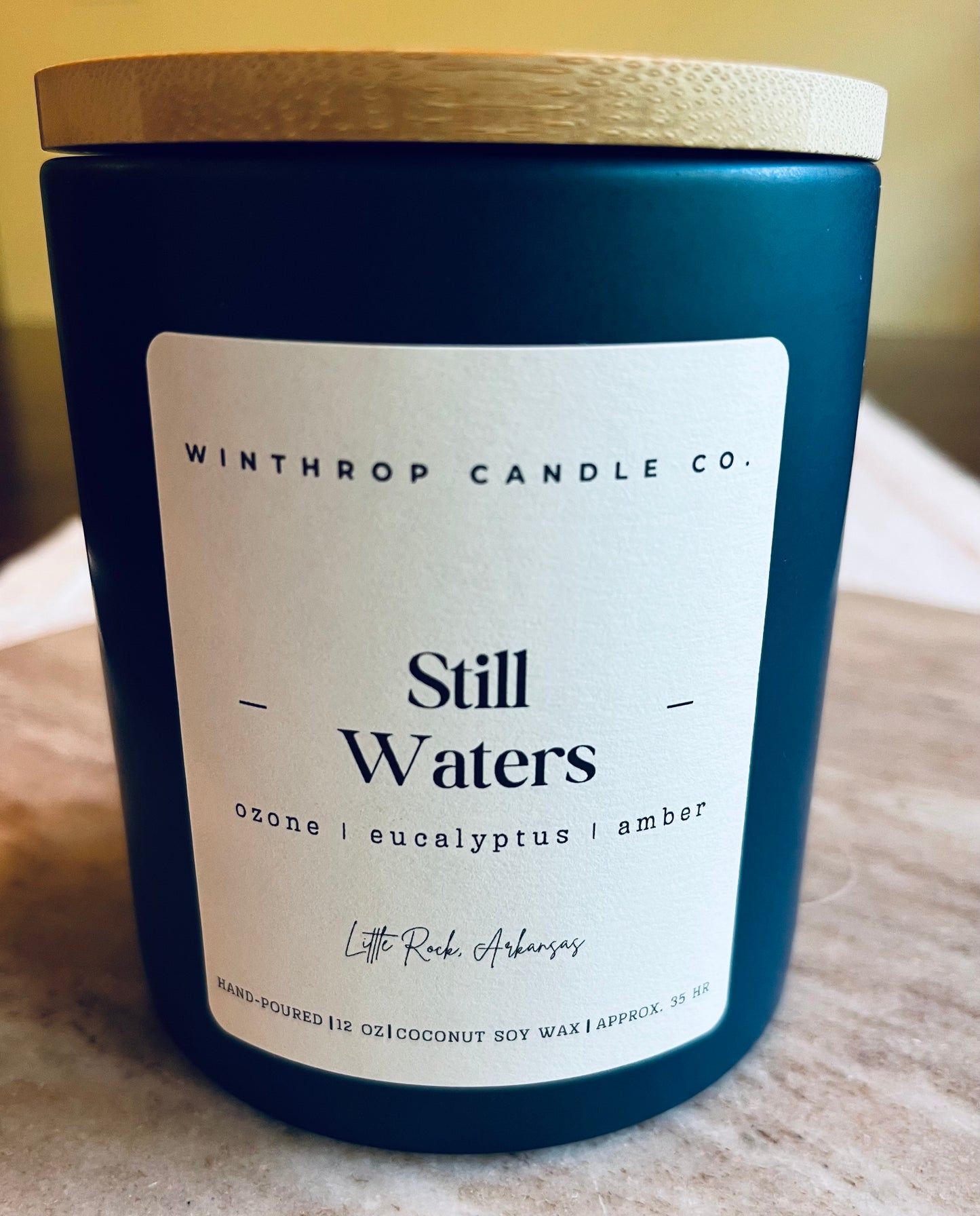 Still Waters - 12oz Coconut Soy Wax Candle