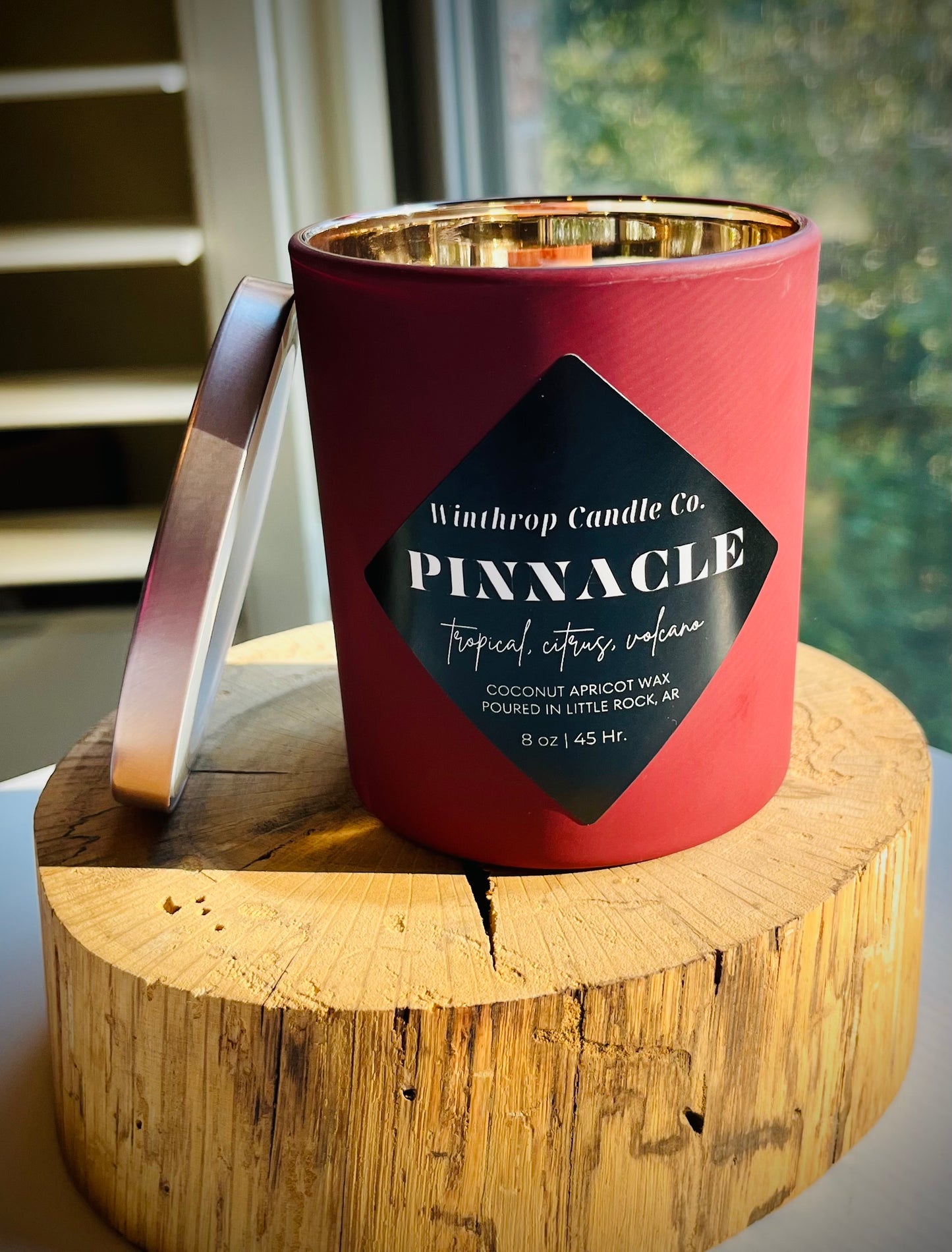 Pinnacle - 8.3oz Coconut Apricot Wax Candle