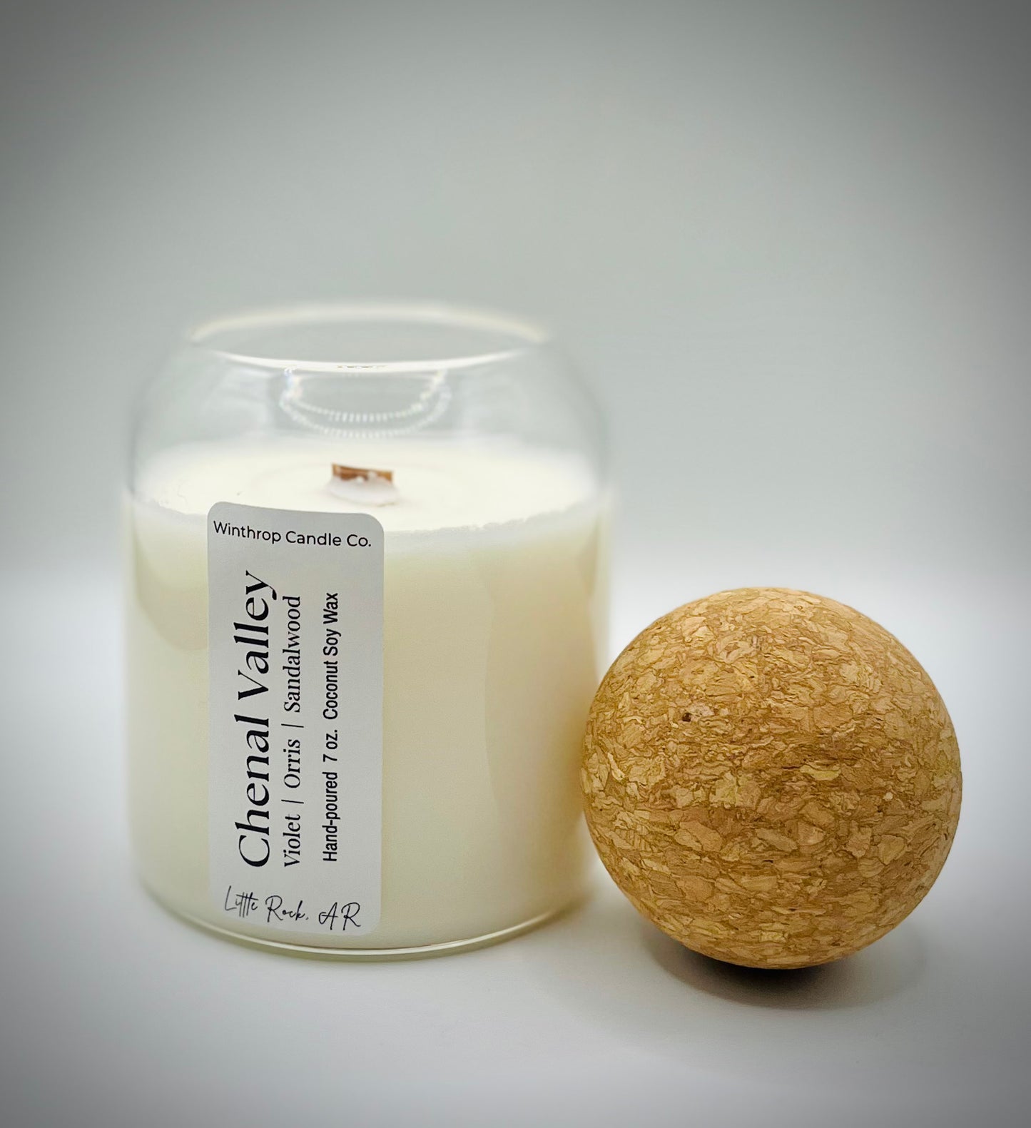 Chenal Valley - 7oz Coconut Soy Wax Luxury Candle
