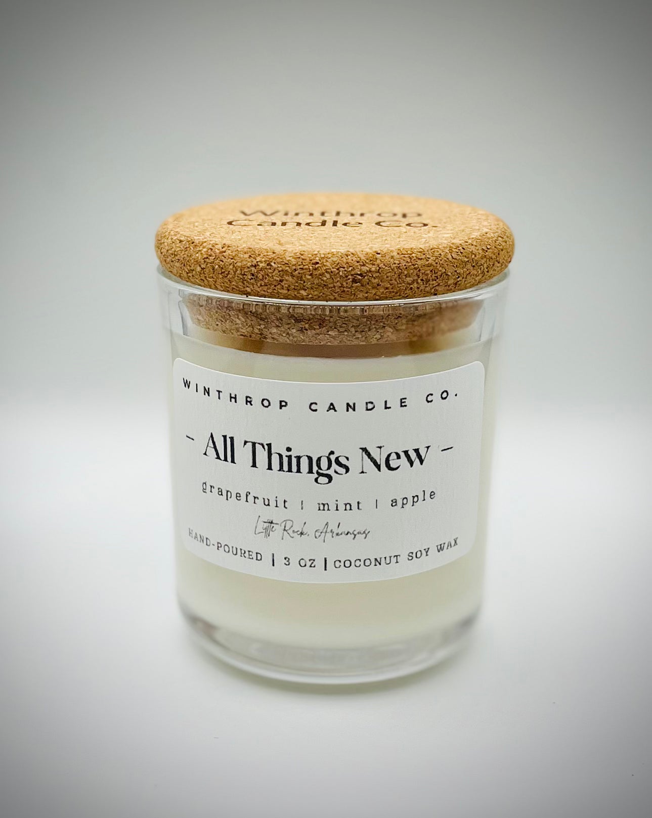 All Things New - 3oz Coconut Soy Candle