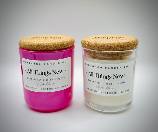 All Things New - 3oz Coconut Soy Candle