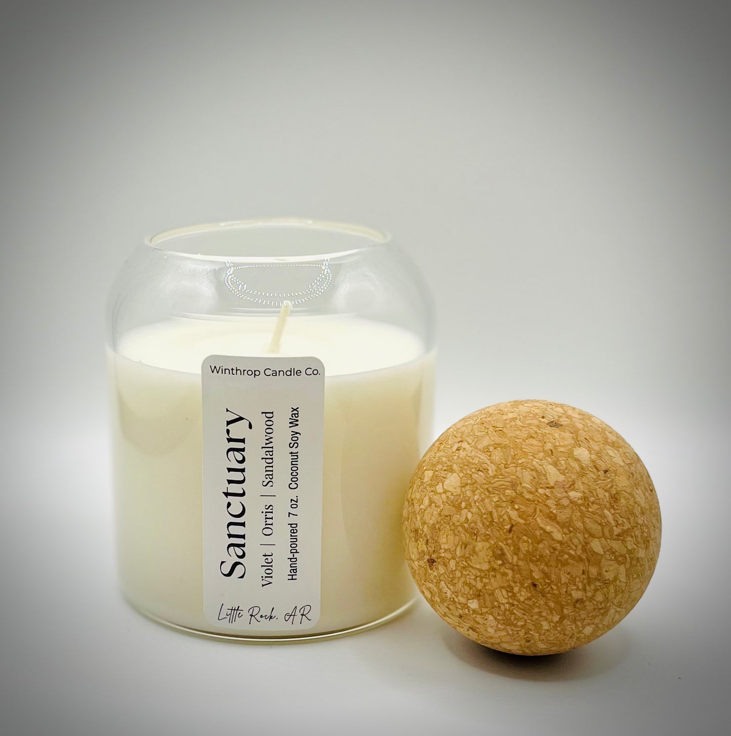 Sanctuary - 7oz Coconut Soy Wax Luxury Candle