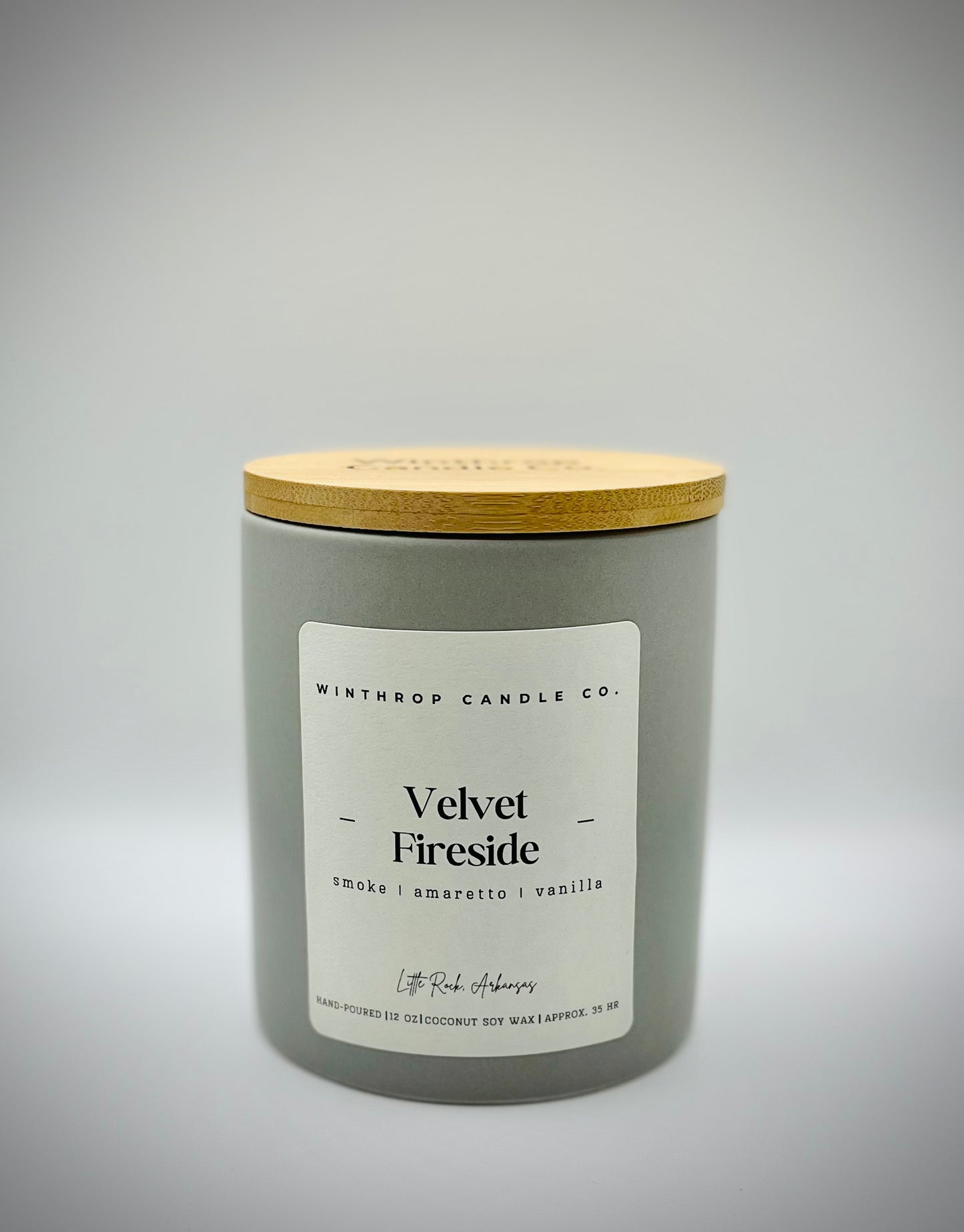 Velvet Fireside - 12oz Coconut Soy Candle