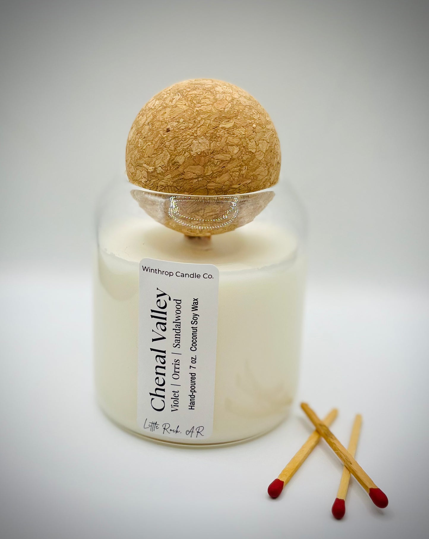 Chenal Valley - 7oz Coconut Soy Wax Luxury Candle