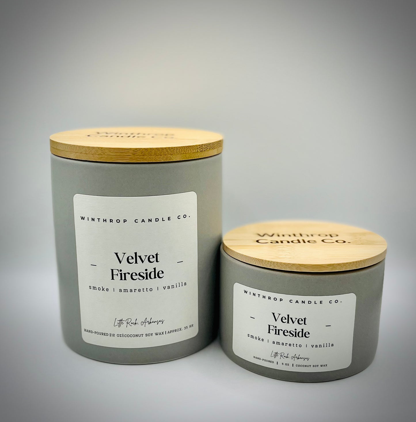 Velvet Fireside - 12oz Coconut Soy Candle