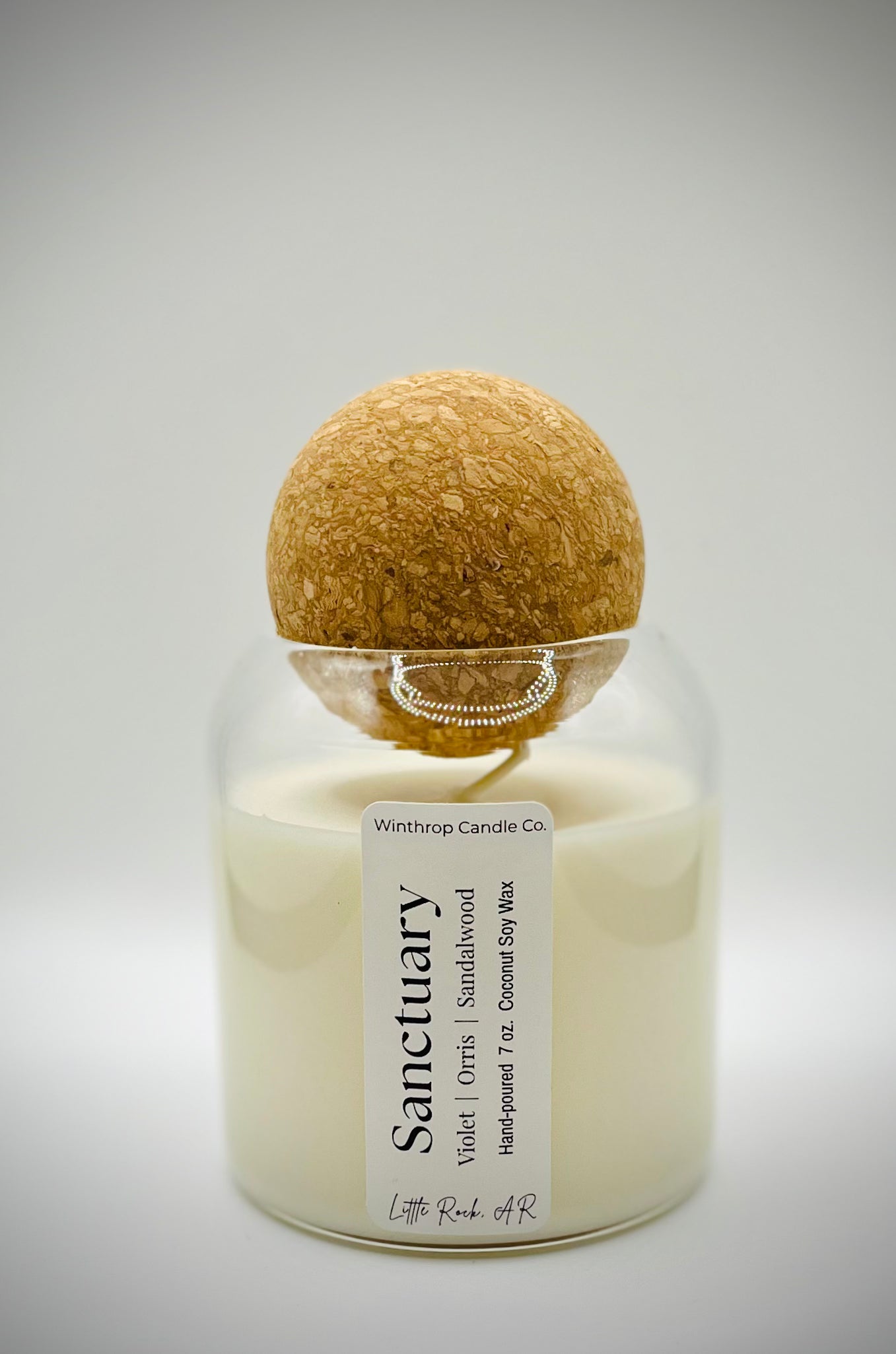 Sanctuary - 7oz Coconut Soy Wax Luxury Candle