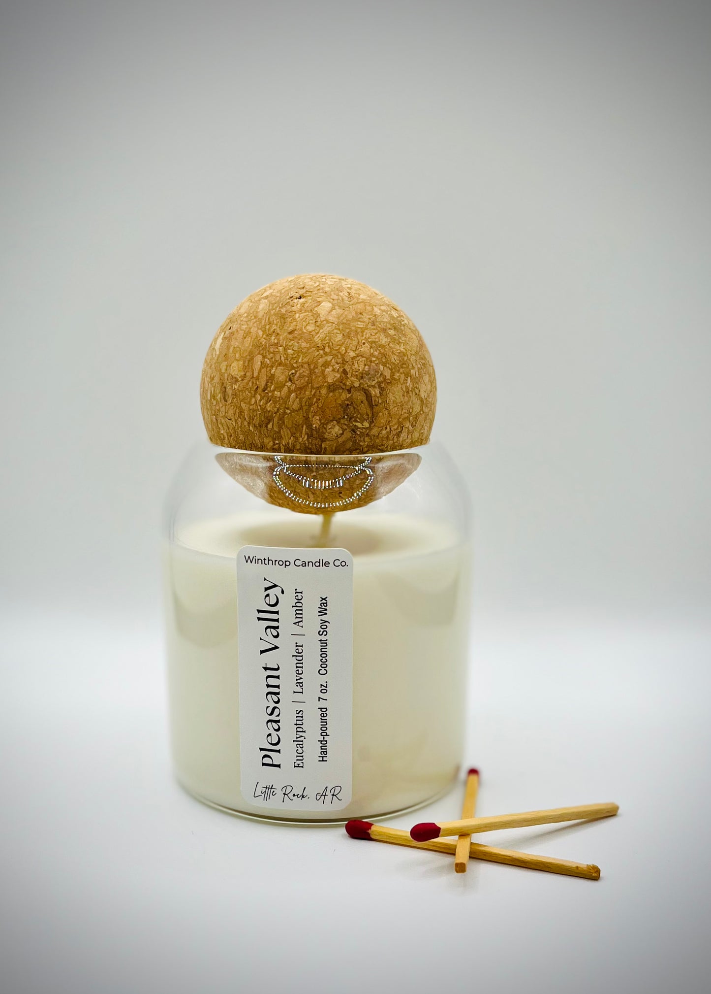 Pleasant Valley - 7oz Coconut Soy Wax Luxury Candle