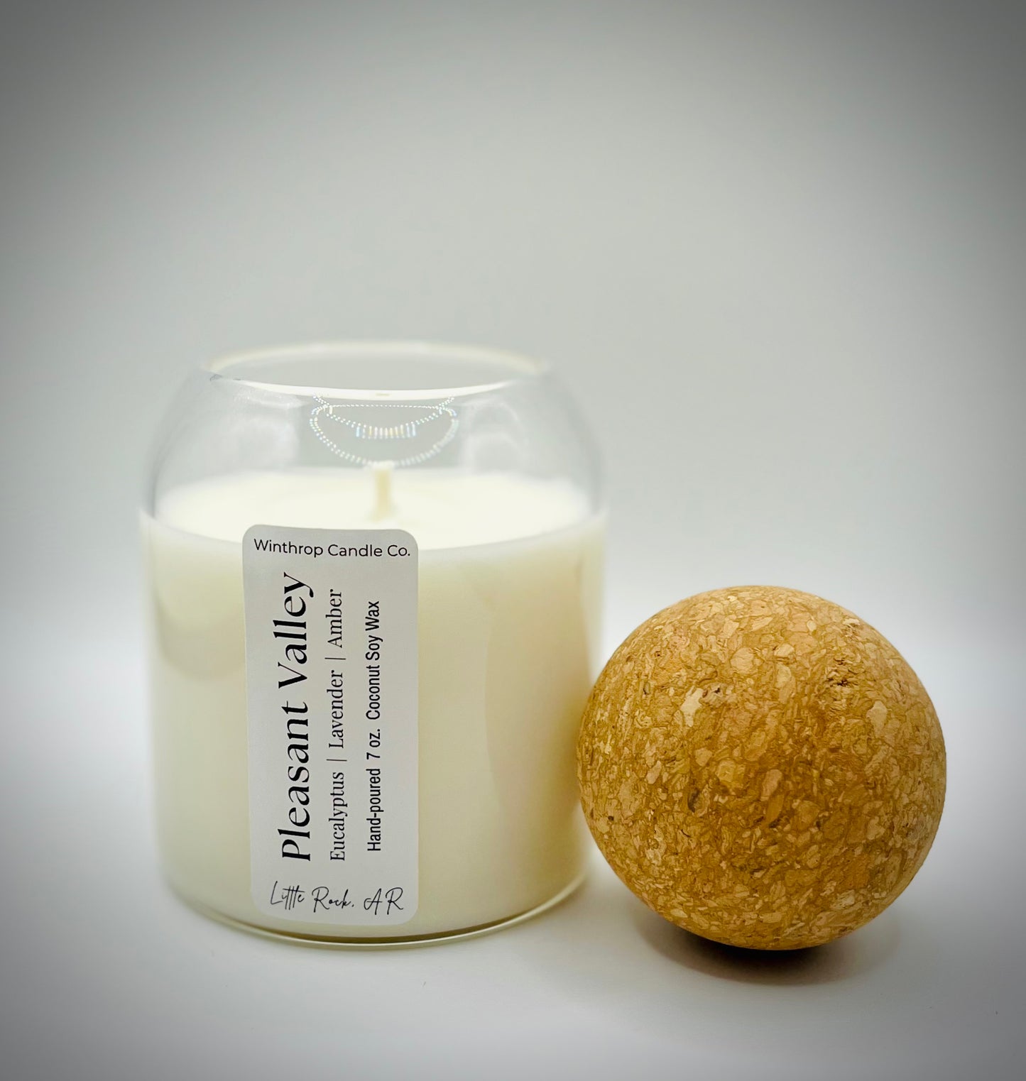 Pleasant Valley - 7oz Coconut Soy Wax Luxury Candle