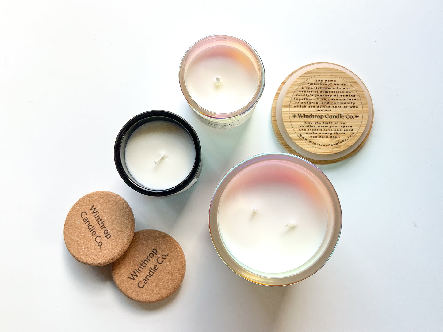 Sea Salt & Orchid - 10oz Coconut Soy Wax Candle